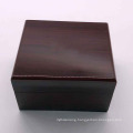 High Glossy Brown Wooden Watch Box For Gift
